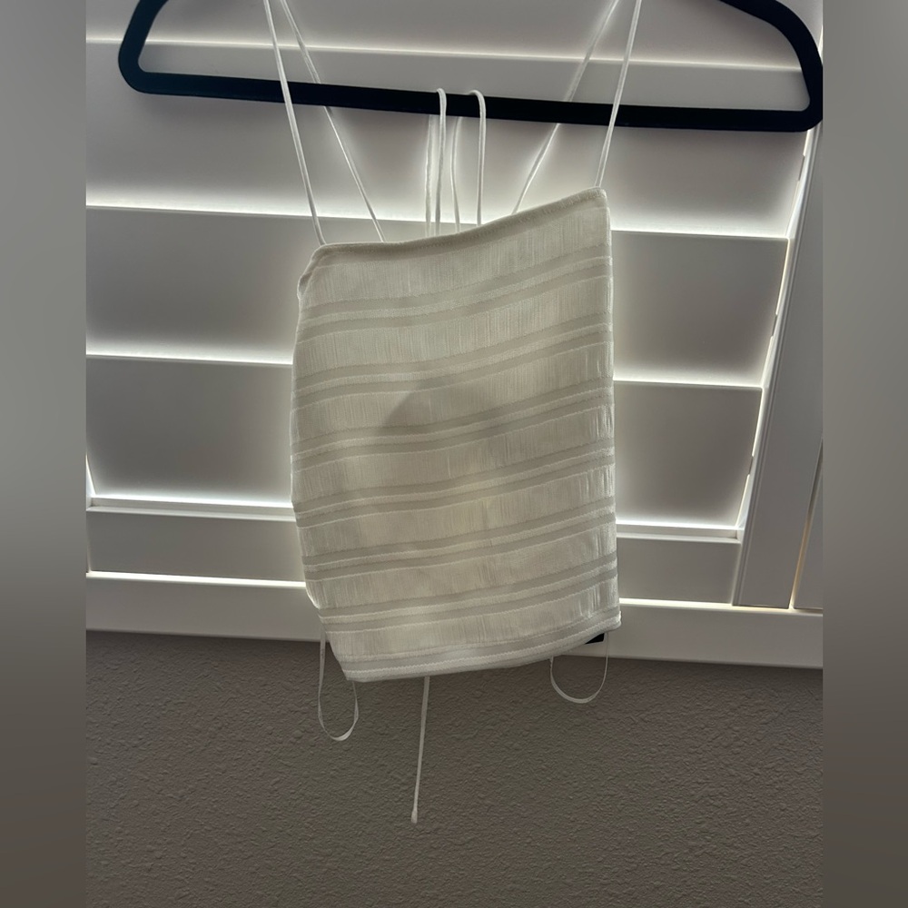 Lulu's White Mini Skirt